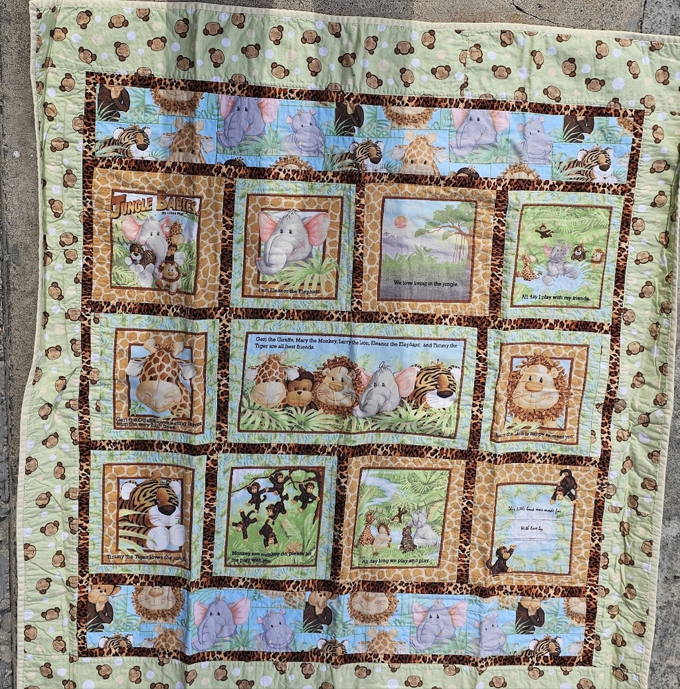 Jungle Baby Blanket